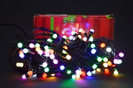 Luces LED 10 metros cable negro MULTICOLOR (1)